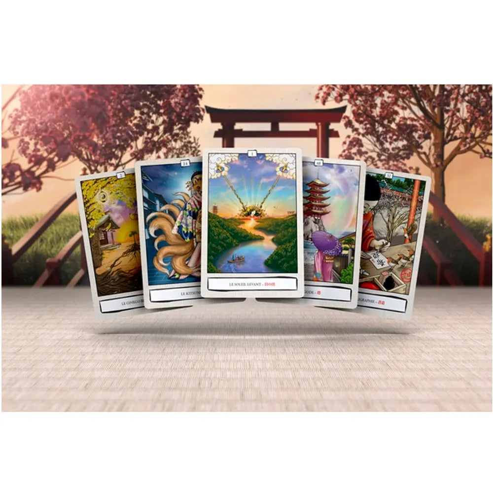 L'Oracle du Soleil Levant - Coffret 60 Cartes Editions Arcana Sacra