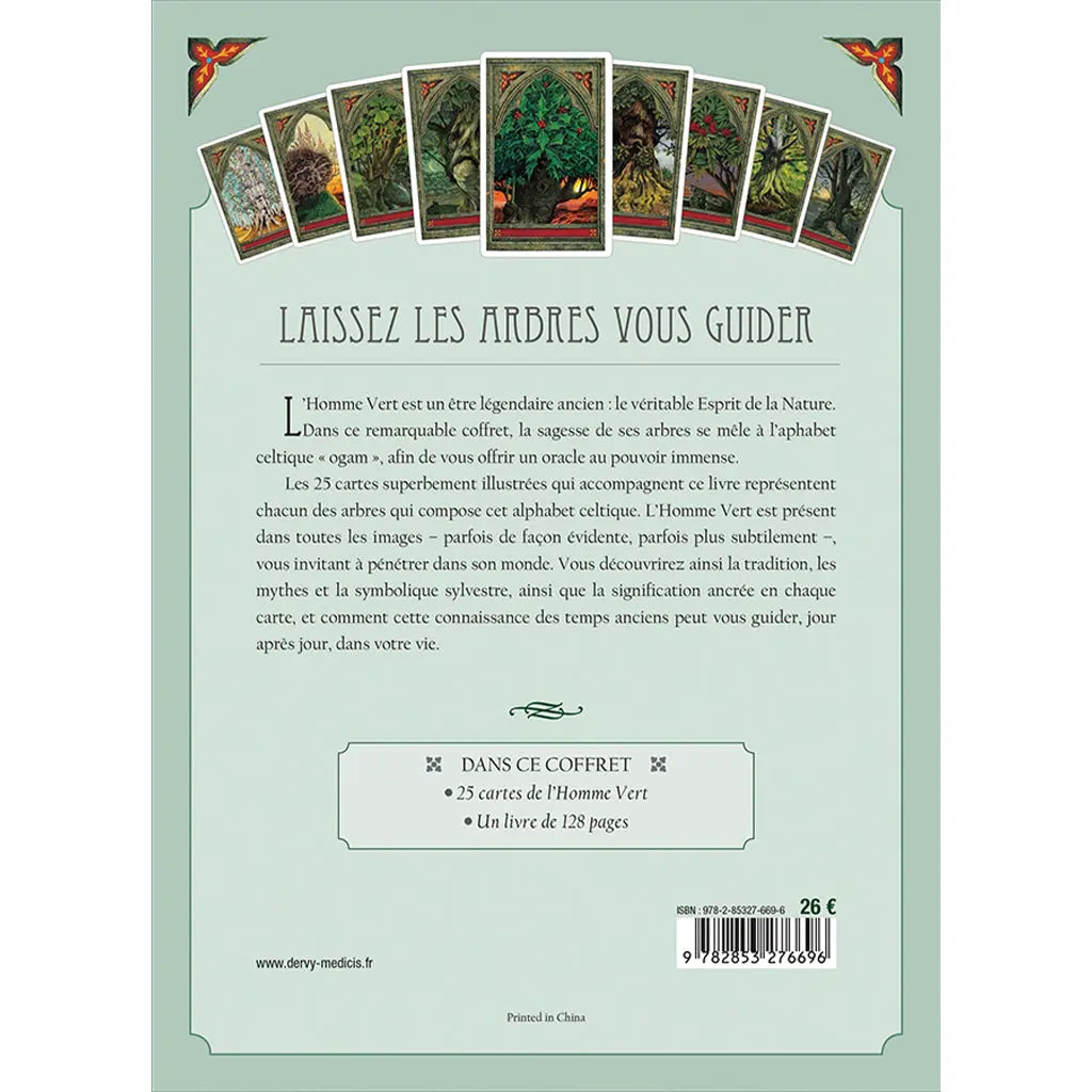 L'Oracle Celtique de la Nature - Matthews John - Coffret 25 Cartes Guy Trédaniel Editeur