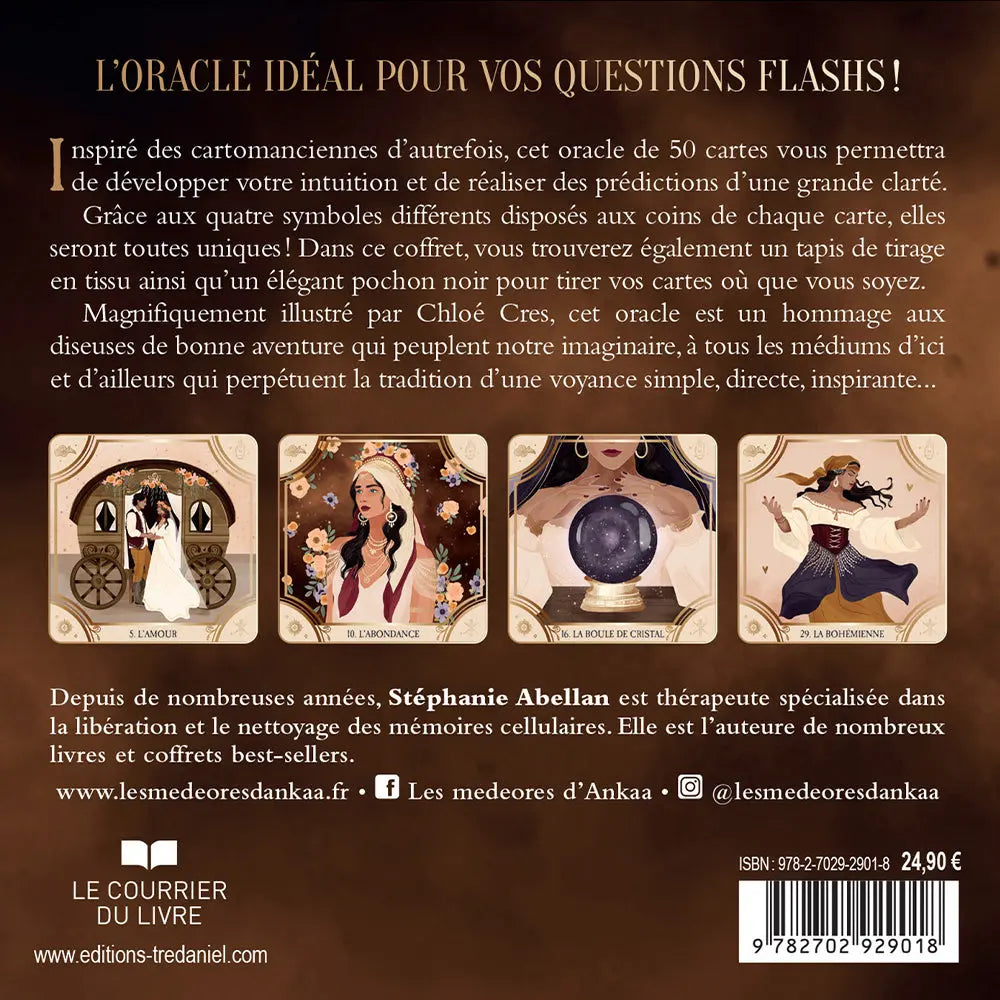 L'Oracle de La Bonne Aventure - Stéphanie Abellan Le Courrier du Livre