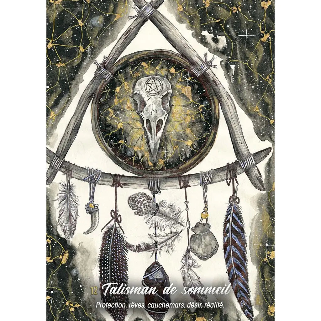 L'Oracle de la Sorcière Guérisseuse - Coffret 62 Cartes Arthémise Rose Editions Eyrolles