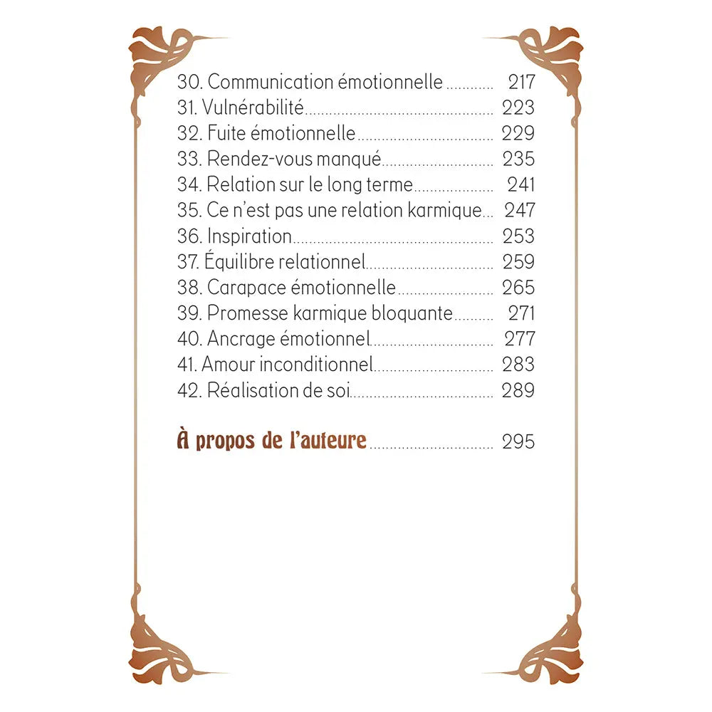 L'Oracle des Relations Karmiques - Isabelle Cerf Editions Exergue