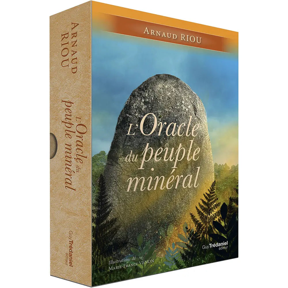 L'Oracle du Peuple Minéral - Arnaud Riou - Coffret 50 Cartes Guy Trédaniel Editeur