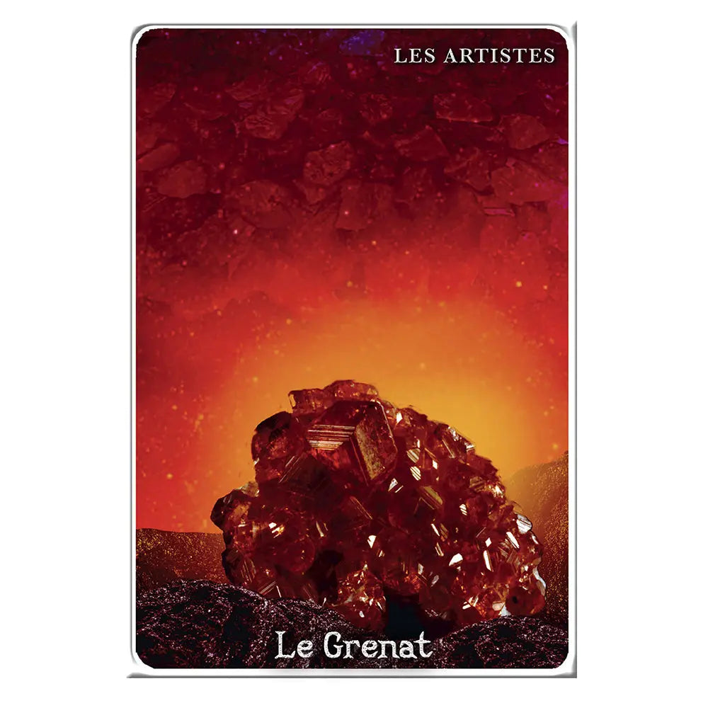 L'Oracle du Peuple Minéral - Arnaud Riou - Coffret 50 Cartes Guy Trédaniel Editeur
