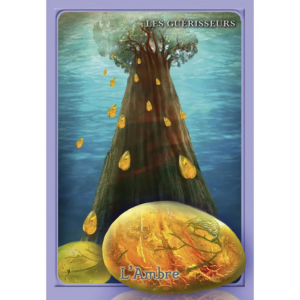 L'Oracle du Peuple Minéral - Arnaud Riou - Coffret 50 Cartes Guy Trédaniel Editeur