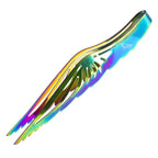 Pince Métallique à Charbons Ardents Ange Arc-en-ciel - 20 cm Echoppe de Gaïa