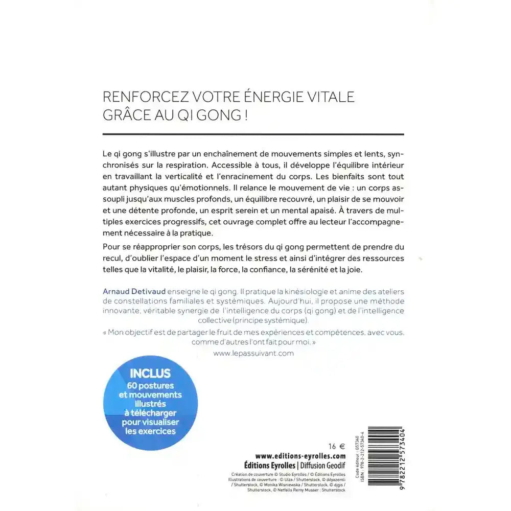 La quatrième de couverture du livre affiche le résumé sur fond blanc, un macaron bleu « INCLUS » en bas à gauche et un code-barres.