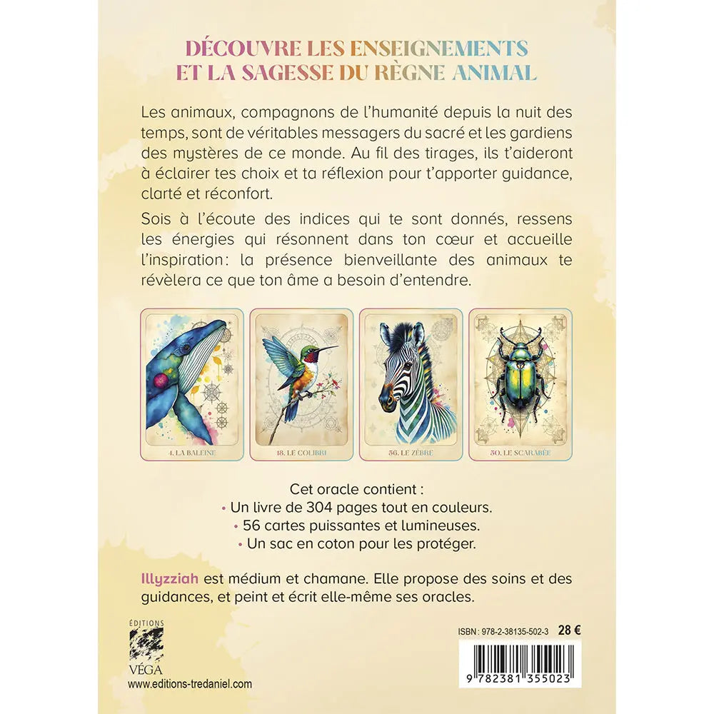 La Prophétie des Animaux - Coffret 56 Cartes - Illyzziah Editions Vega