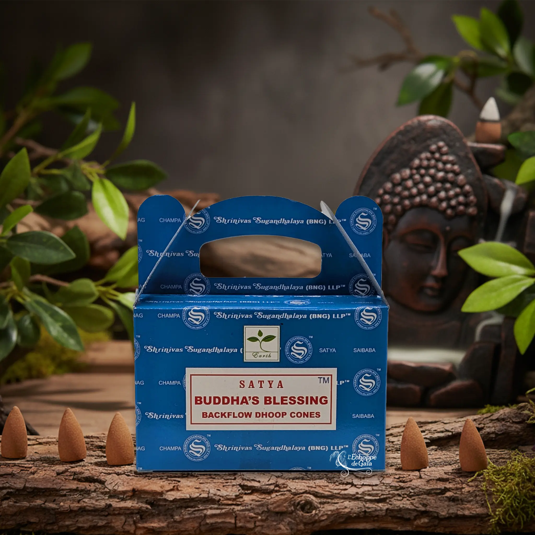 Encens Satya Backflow Buddha's Blessing Echoppe de Gaïa