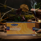 Encens Satya Super Sandal - Dhoop Sticks Echoppe de Gaïa