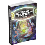 Couverture du livre Se souvenir du futur (Illustré) de Romuald Leterrier et Jocelin Morisson, montrant une illustration fantastique avec un scarabée vert lumineux et des personnages.