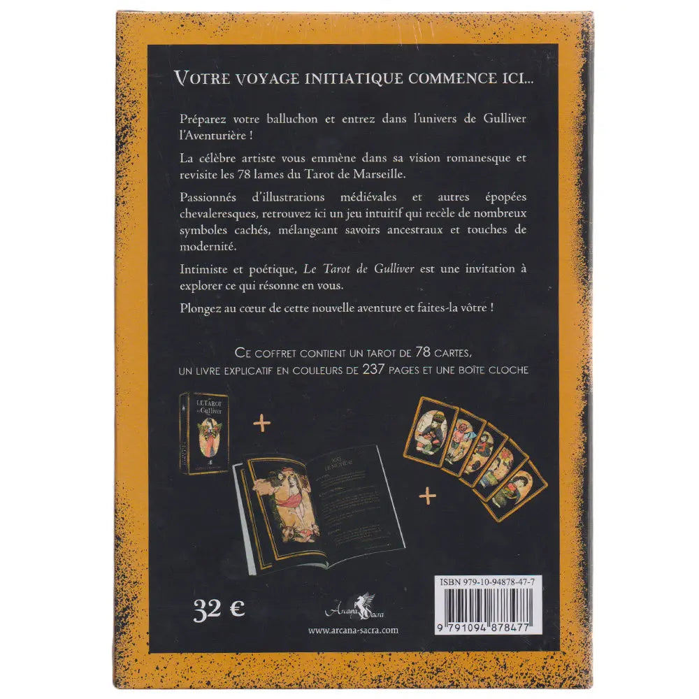 Tarot de Gulliver - Livre + 78 cartes Editions Arcana Sacra