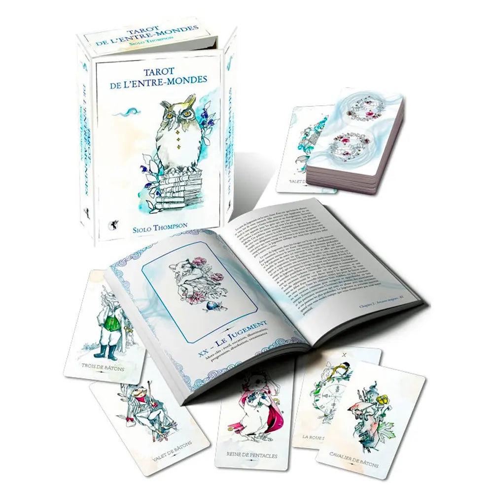 Tarot de l'Entre-Mondes - Livre + 78 cartes Editions Arcana Sacra