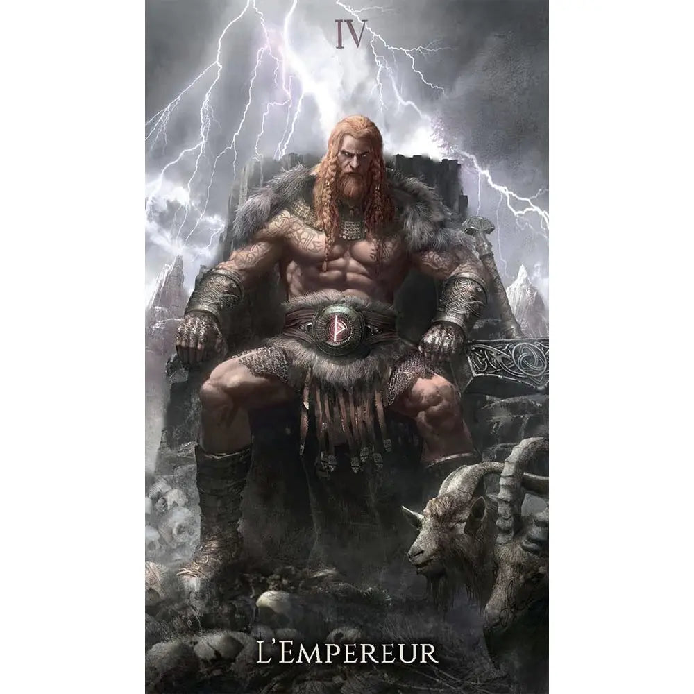 Tarot des Runes - Jeu 78 Cartes - Jack Sephiroth, Allen Dempster Guy Trédaniel Editeur