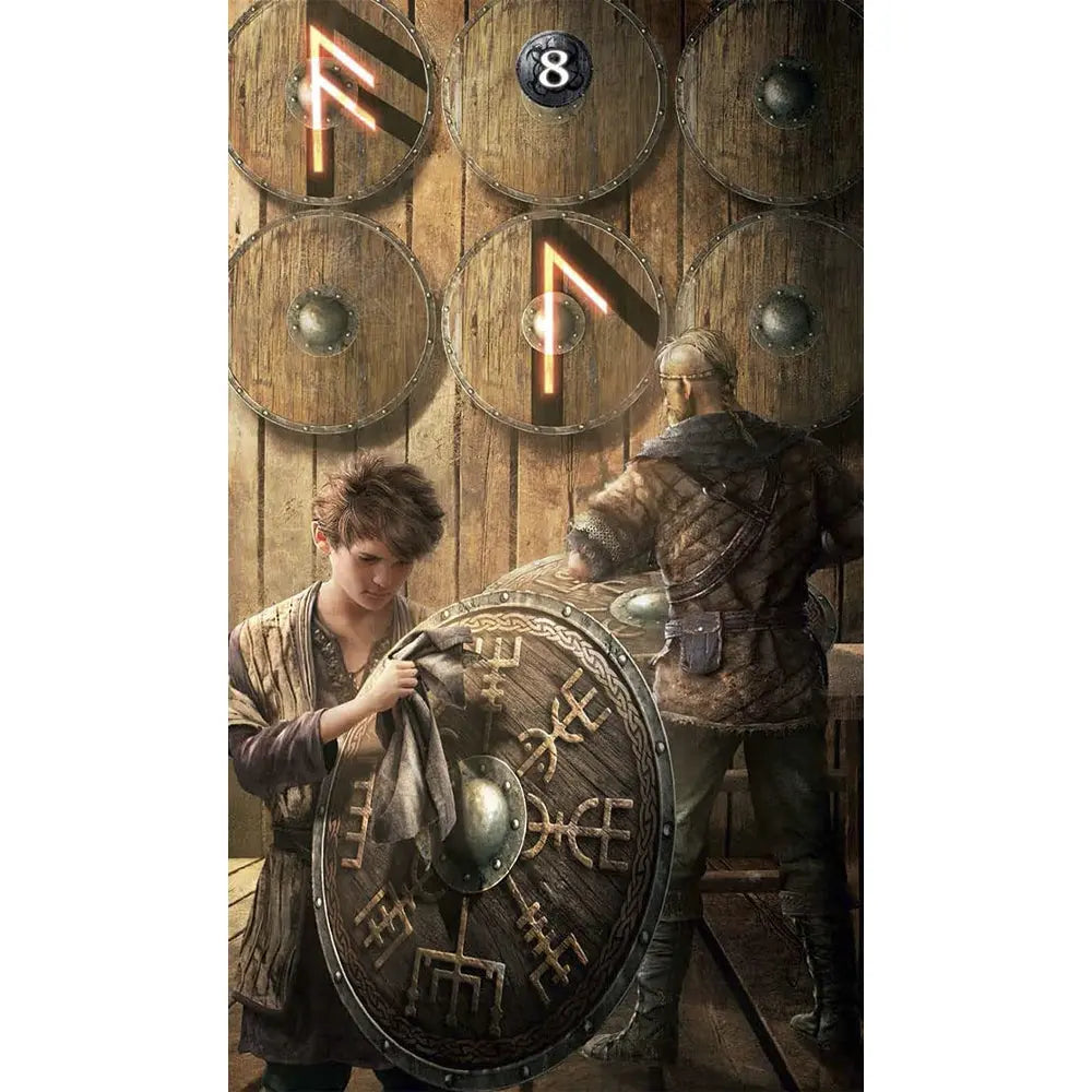 Tarot des Runes - Jeu 78 Cartes - Jack Sephiroth, Allen Dempster Guy Trédaniel Editeur