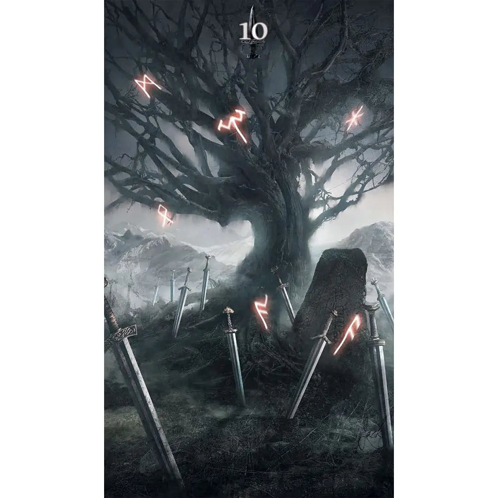 Tarot des Runes - Jeu 78 Cartes - Jack Sephiroth, Allen Dempster Guy Trédaniel Editeur