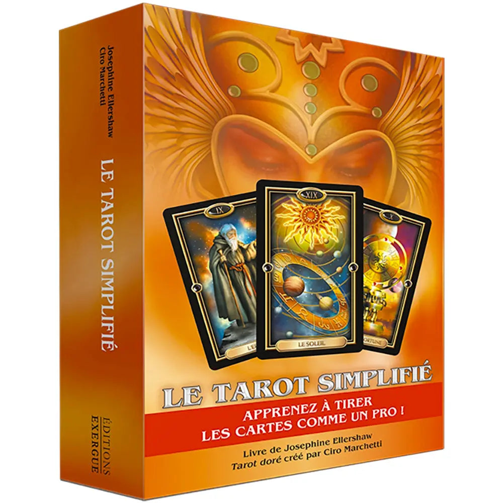 Le Tarot Simplifié - Livre + 78 cartes Editions Exergue