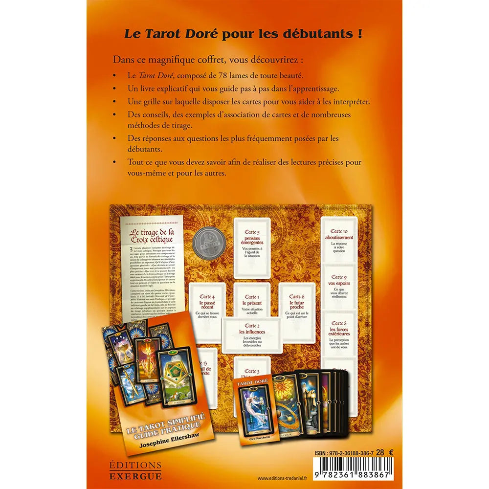 Le Tarot Simplifié - Livre + 78 cartes Editions Exergue