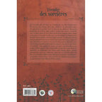 Quatrième de couverture du livre "Vivendier des sorcières" avec résumé sur la kitchen witchery et l'art de vivre magique.