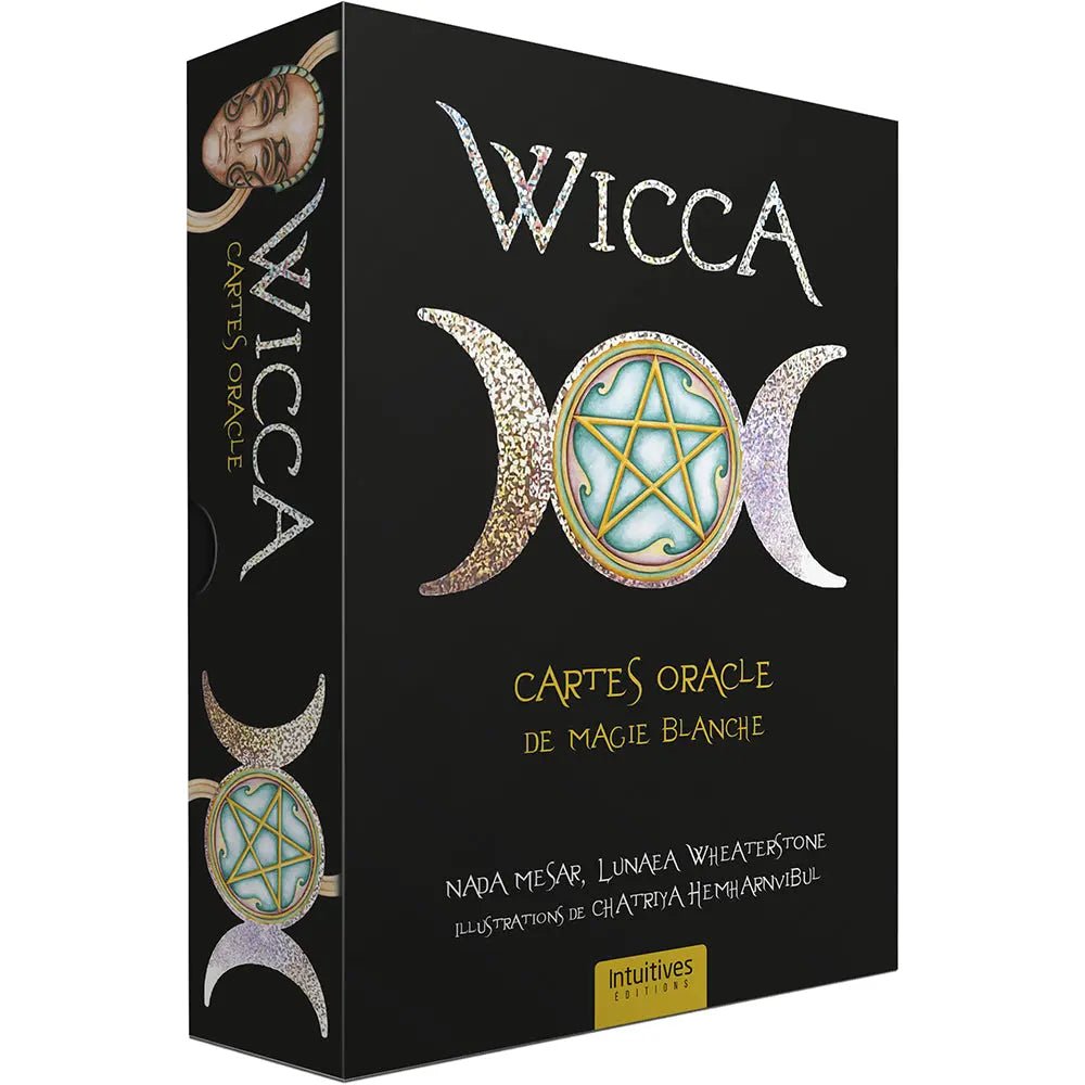 Wicca - Cartes Oracle de Magie Blanche - Jeu 33 Cartes + Livret Guy Trédaniel Editeur