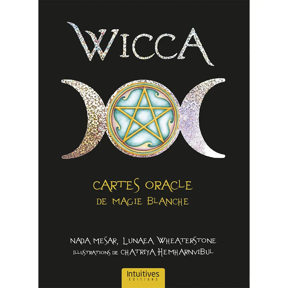 Wicca - Cartes Oracle de Magie Blanche - Jeu 33 Cartes + Livret Guy Trédaniel Editeur