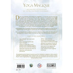 Quatrième de couverture du livre "Yoga Magique" présentant le résumé et le programme de 21 jours.